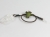 Zawieszka na jeden procesor mowy lub aparat słuchowy - samolot brązowa guma