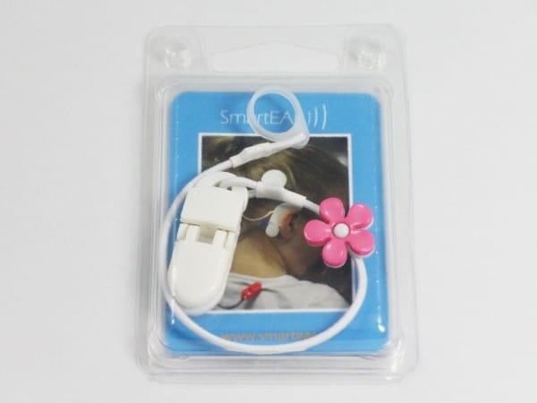 Zawieszka na jeden procesor mowy lub aparat słuchowy - biała