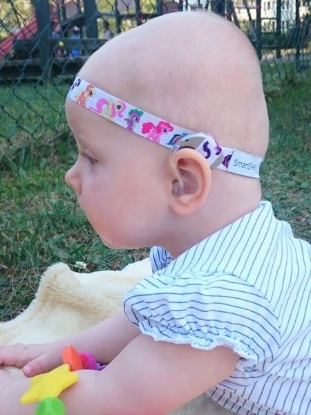 Opaska EasyFlex do apratów słuchowych i/lub procesorów mowy - zwierzątka