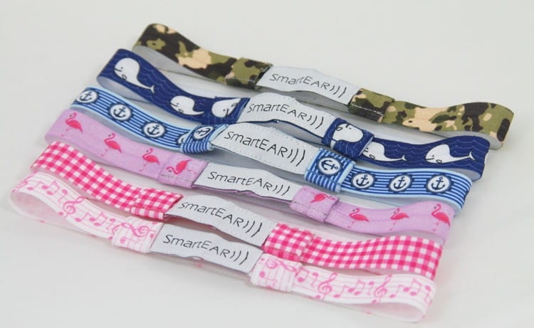 Opaska EasyFlex do apratów słuchowych i/lub procesorów mowy - jasny róż