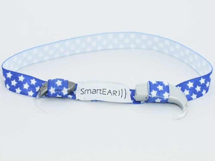 Opaska EasyFlex do apratów słuchowych i/lub procesorów mowy - jasny róż