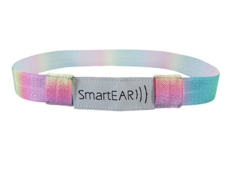 Opaska EasyFlex do apratów słuchowych i/lub procesorów mowy - tęcza