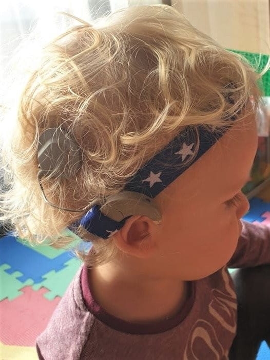 Opaska EasyFlex PRO do procesorów mowy - niebieska