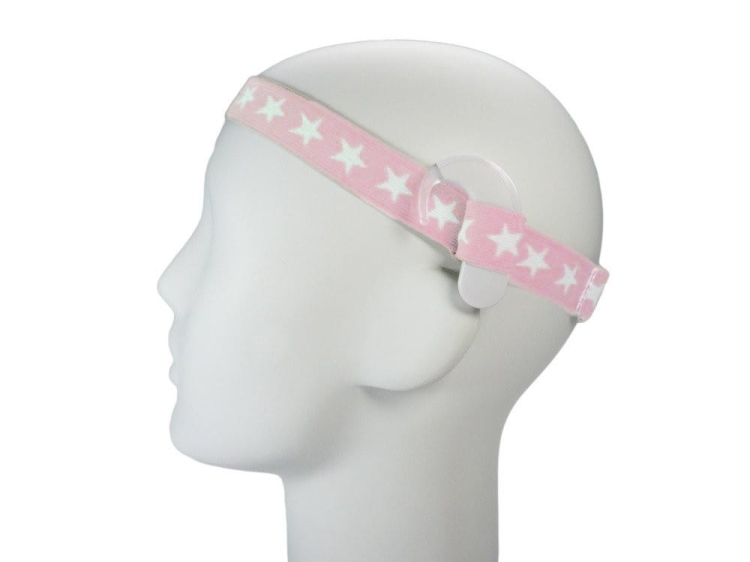 Opaska EasyFlex PRO do procesorów mowy - jasno różowa