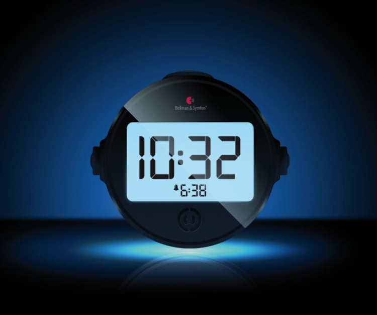 Zegar alarmowy klasyczny z poduszką wibracyjną BE 1350 FONETIKA