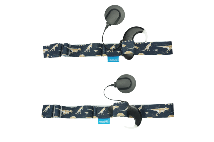 Opaska EasyFlex PRO light do procesorów mowy / implantów - dinozaury