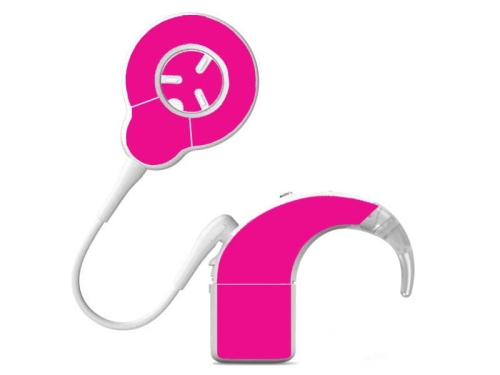 Skórka na procesor Cochlear NUCLEUS 8 - jednolity róż