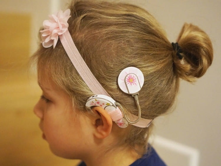 EasyFlex GIRL do aparatów słuchowych i/lub procesorów mowy - różowy