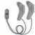 Ear Gear M1 - osłonki na dwa procesory z zawieszką