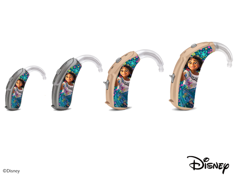 Skórki / naklejki na aparaty słuchowe - Disney Encanto - Mirabel