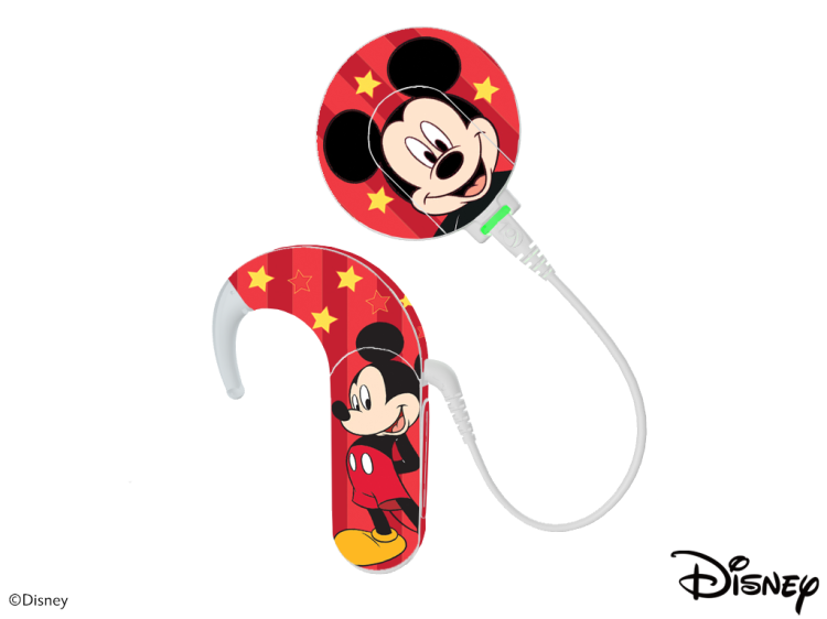 Skórka / naklejki na procesor mowy MED-EL Sonnet 1 / 2 - Disney Mickey - Mickey