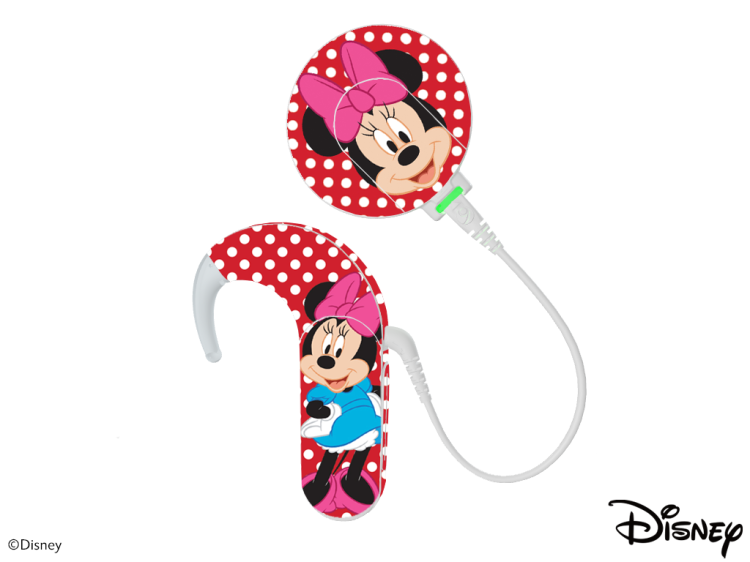 Skórka / naklejki na procesor mowy MED-EL Sonnet 1 / 2 - Disney Mickey - Minnie