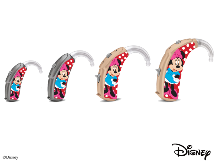 Skórki / naklejki na aparaty słuchowe - Disney Mickey - Minnie