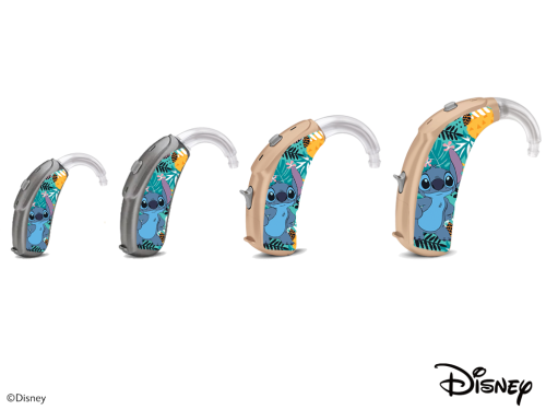 Skórki / naklejki na aparaty słuchowe - Disney Lilo&Stitch - Stitch