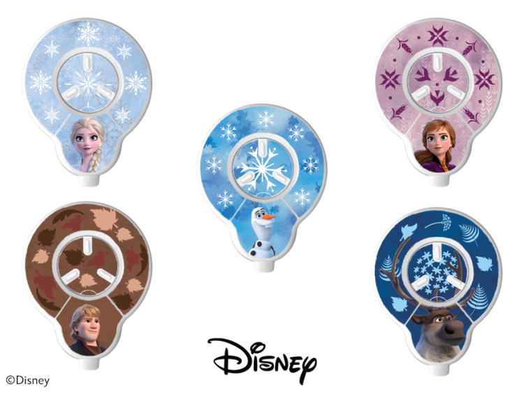 Skórki na cewkę Cochlear Nucleus 7 / 8 - Disney Frozen
