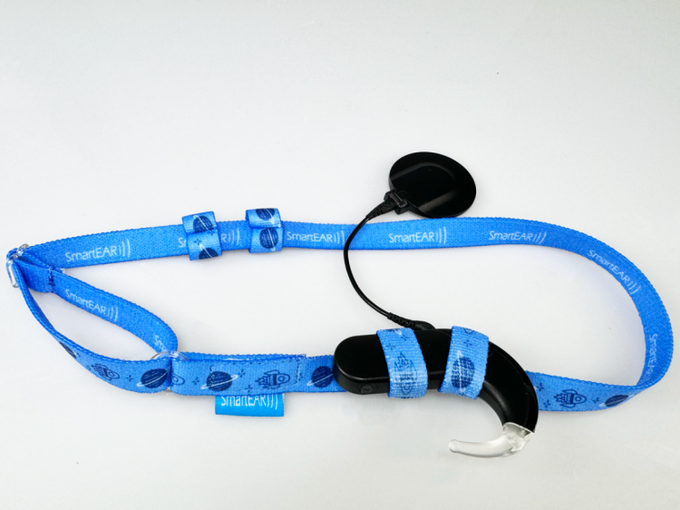 Opaska EasyFlex ULTRA do aparatów słuchowych / implantów -  kosmos