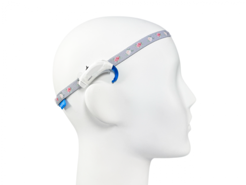 Opaska EasyFlex ULTRA do aparatów słuchowych / implantów -  róże