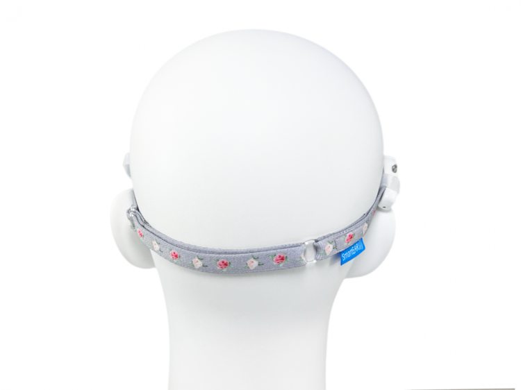 Opaska EasyFlex ULTRA do aparatów słuchowych / implantów -  róże