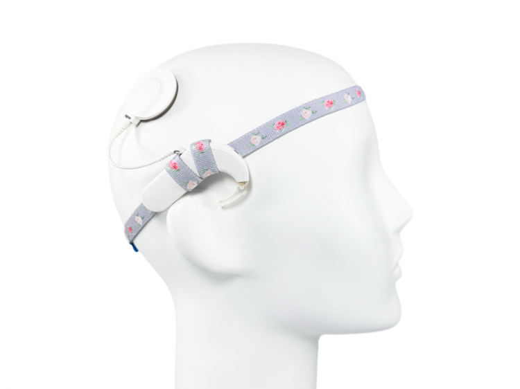Opaska EasyFlex ULTRA do aparatów słuchowych / implantów -  róże