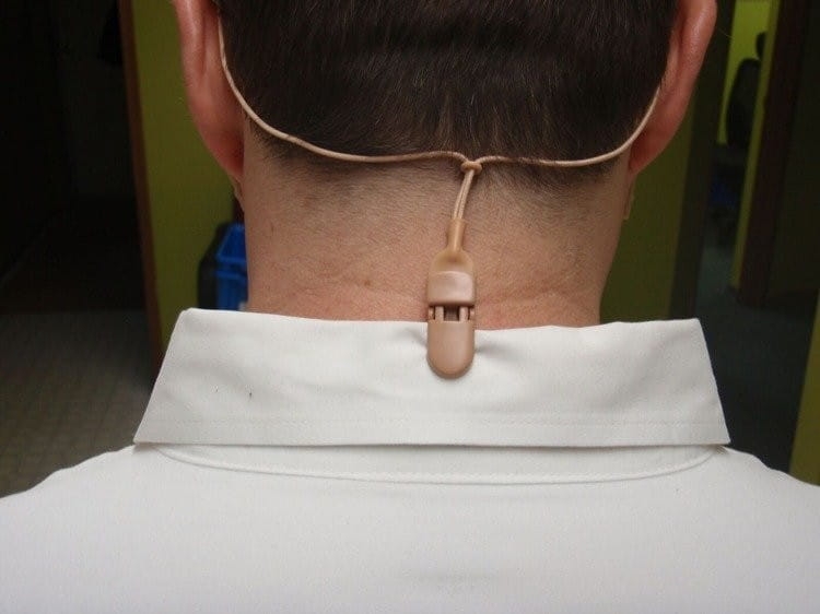 Ear Gear M1 - osłonki na dwa procesory z zawieszką i zaczepem do okularów