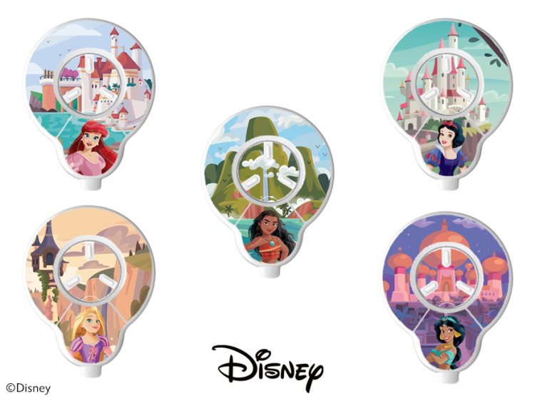 Skórki na cewkę Cochlear Nucleus 7 / 8 - Księżniczki Disney