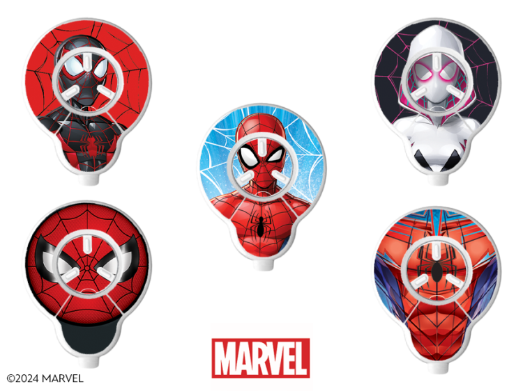 Skórki na cewkę Cochlear Nucleus 7 / 8 - Marvel Spider-Man