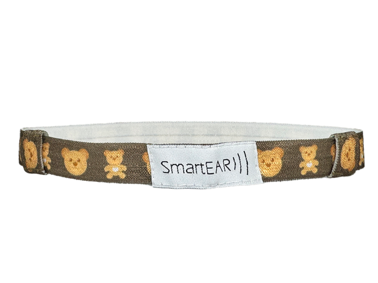 Opaska EasyFlex do aparatów słuchowych i/lub procesorów mowy - misie