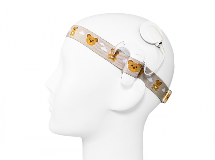 Opaska EasyFlex PRO light do procesorów mowy / implantów - miś