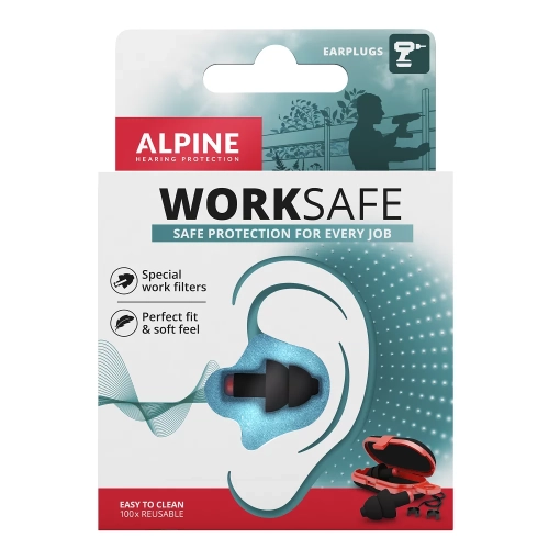 ALPINE WorkSafe® ochronniki słuchu  FONETIKA