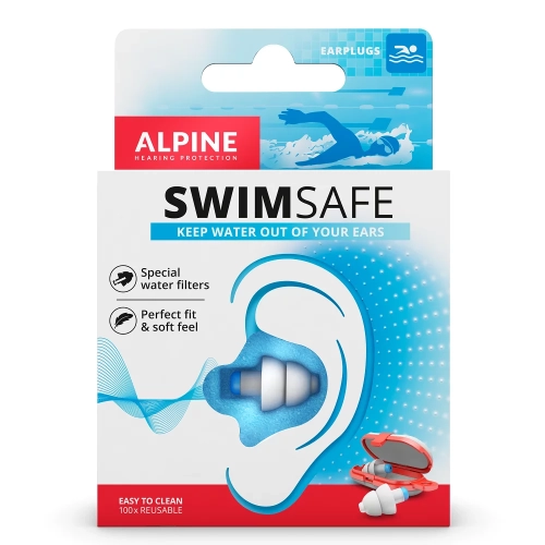 Alpine SwimSafe® ochronniki słuchu FONETIKA