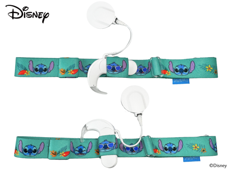 Opaska EasyFlex PRO do procesorów mowy / implantów - Disney Stitch