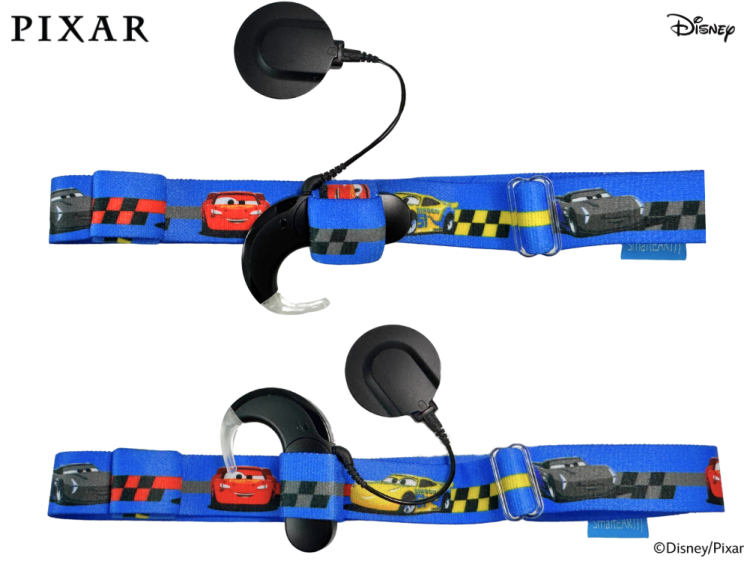 Opaska EasyFlex PRO do procesorów mowy / implantów - Pixar Auta