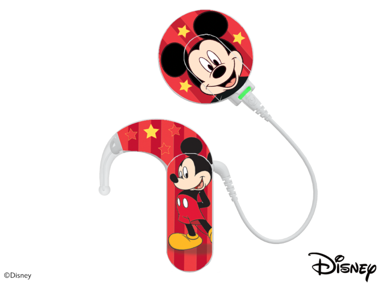 Skórka / naklejki na procesor mowy MED-EL Sonnet 3 - Disney Mickey - Mickey