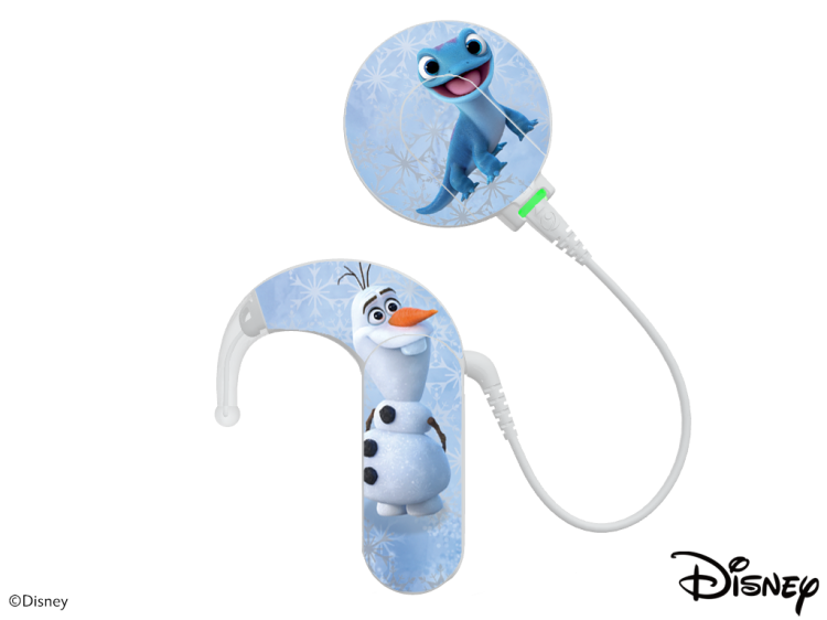 Skórka / naklejki na procesor mowy MED-EL Sonnet 3 - Disney Frozen - Olaf
