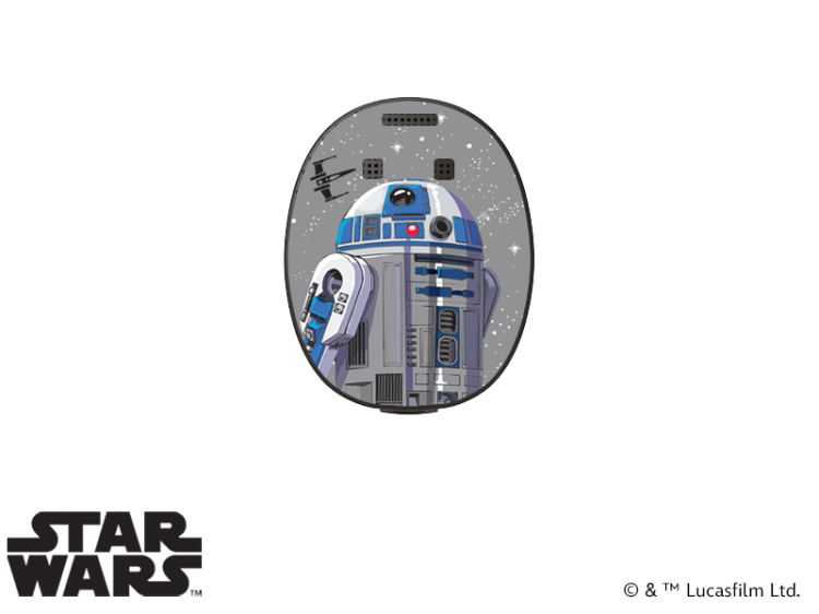 Skórka na procesor MED-EL Rondo 3 - Lucasfilm Star Wars - R2D2