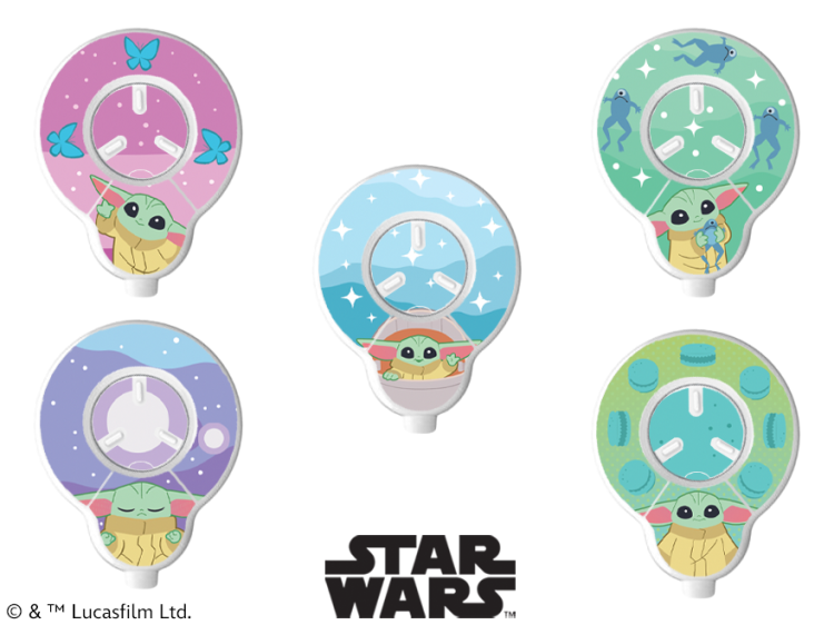 Skórki na cewkę Cochlear Nucleus 7 / 8 - Lucasfilm Grogu
