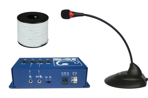 Stacja / pętla indukcyjna dla niedosłyszących Geemarc LoopHEAR LH160 V2 - z okablowaniem do pomieszczenia