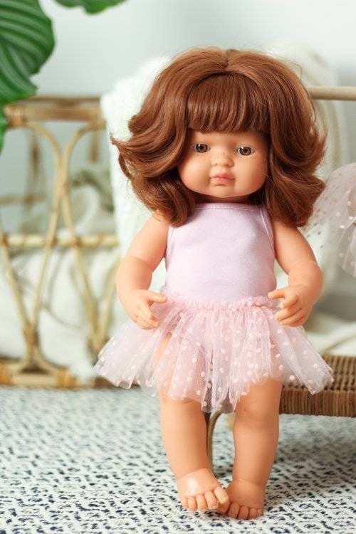 Ubranko Baletnicy sukienka dla lalki Miniland 38 cm