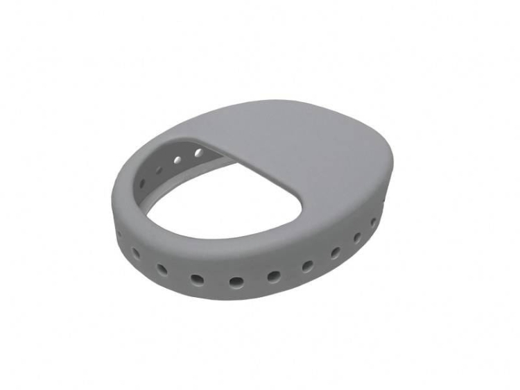 Silikonowe etui ochronne na procesor MED-EL Rondo 3 - szary