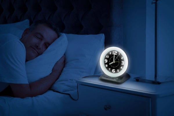 Budzik z padem wibracyjnym dla słabosłyszących Geemarc WAKE’N’SHAKE VINTAGE