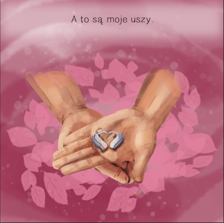 Książeczka dla dzieci  z niedosłuchem `Świat Ślimaczka`