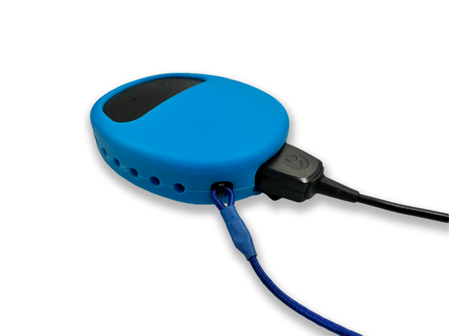 Silikonowe etui ochronne V2 na procesor MED-EL Rondo 3 - niebieski