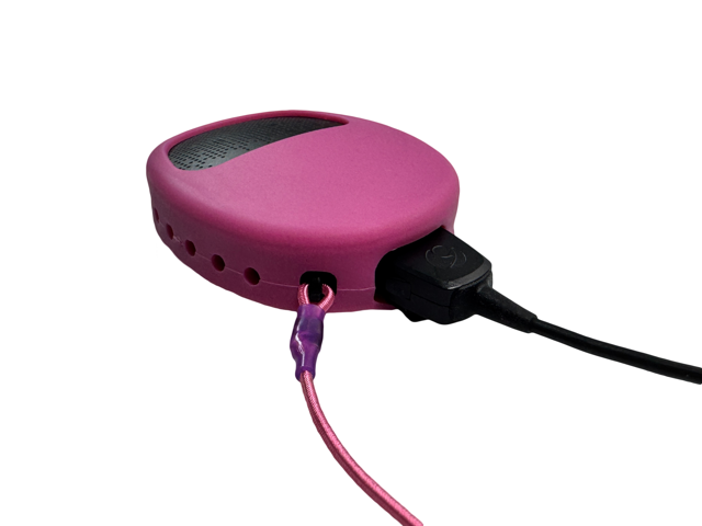 Silikonowe etui ochronne V2 na procesor MED-EL Rondo 3 - różowy