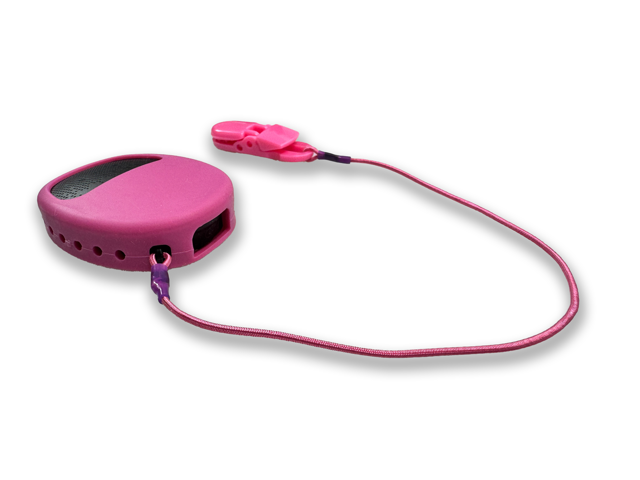 Silikonowe etui ochronne V2 na procesor MED-EL Rondo 3 - różowy