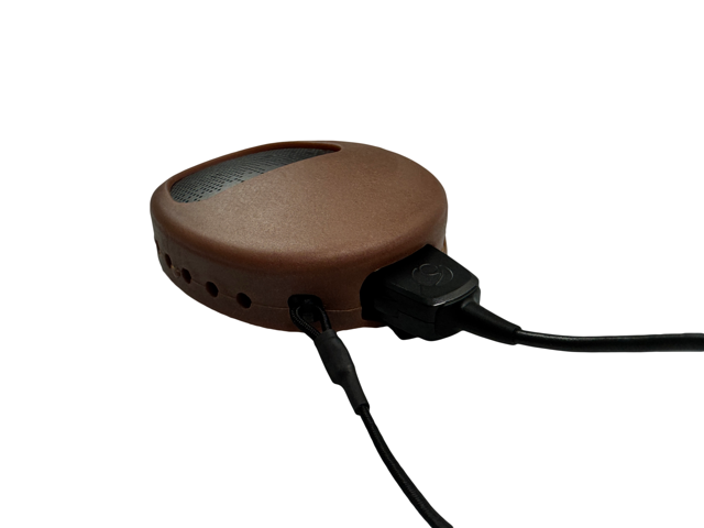 Silikonowe etui ochronne V2 na procesor MED-EL Rondo 3 - brązowy