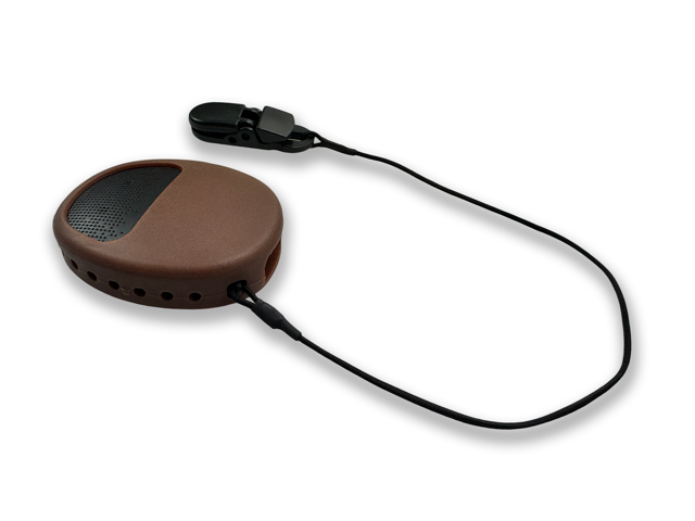 Silikonowe etui ochronne V2 na procesor MED-EL Rondo 3 - brązowy