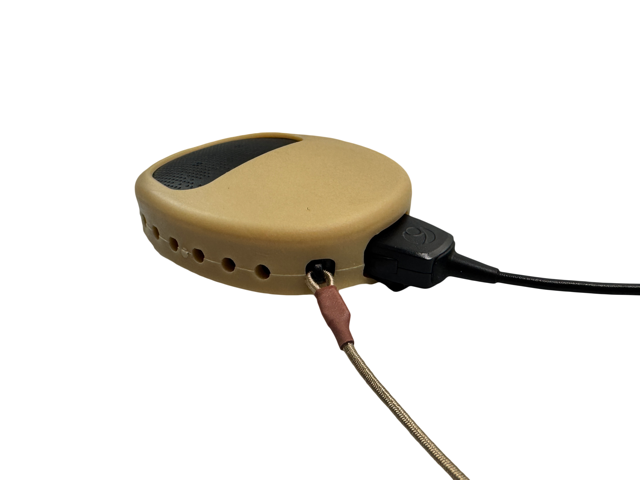 Silikonowe etui ochronne V2 na procesor MED-EL Rondo 3 - beżowy