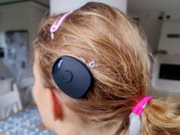 Silikonowe etui ochronne na procesor MED-EL Rondo 2 - czarny