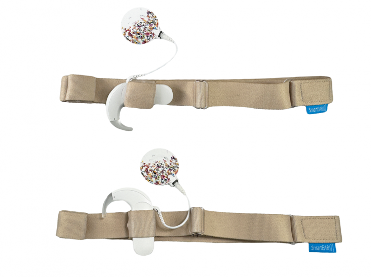 Opaska EasyFlex PRO light do procesorów mowy / implantów - beżowa