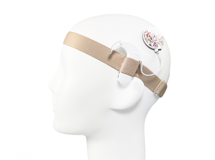 Opaska EasyFlex PRO light do procesorów mowy / implantów - beżowa